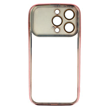 Заредете изображение във визуализатора на галерията – Electro Lens Case for Iphone 15 Rose gold
