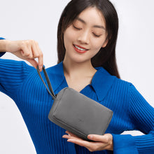 Заредете изображение във визуализатора на галерията – Baseus EasyJourney Series small travel bag phone pouch, headphones and other small items gray

