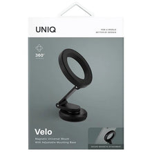 Заредете изображение във визуализатора на галерията – Uniq universal Velo magnetic holder black/midnight black
