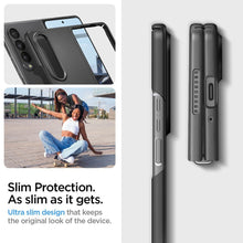 Заредете изображение във визуализатора на галерията – SPIGEN Airskin case for SAMSUNG Z FOLD 4 black
