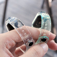 Заредете изображение във визуализатора на галерията – Replacment silicone band strap for Xiaomi Mi Band 6 / 5 purple
