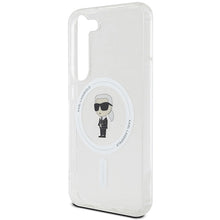 Заредете изображение във визуализатора на галерията – Karl Lagerfeld IML Ikonik MagSafe case for Samsung Galaxy S23 - transparent
