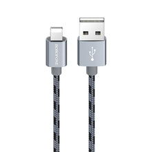 Заредете изображение във визуализатора на галерията – Borofone Cable BX24 Ring Current - USB to Lightning - 2,4A 1 metre grey
