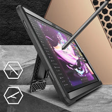 Заредете изображение във визуализатора на галерията – Supcase Unicorn Beetle Pro case for Samsung Galaxy Tab A9+ 11.0 X210 / X215 / X216 - black
