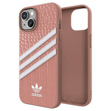 Заредете изображение във визуализатора на галерията – Adidas OR Samba Alligator iPhone 14 6.1" pink-white/mauve-white 50199
