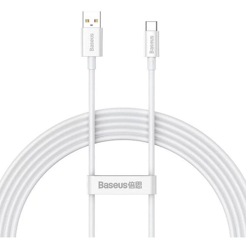 BASEUS cable USB A to Apple Lightning 8-pin PD 100W 2m white P10320102214-03