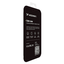 Заредете изображение във визуализатора на галерията – Wozinsky Color Case silicone flexible durable cover iPhone 12 Pro black
