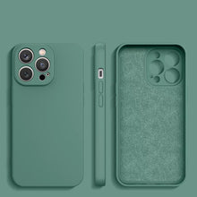 Заредете изображение във визуализатора на галерията – Silicone case for iPhone 14 Plus silicone case green
