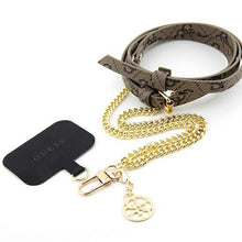 Заредете изображение във визуализатора на галерията – Guess GUUC4MG4EW Universal CBDY strap brown/brown 4G Chain

