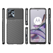 Заредете изображение във визуализатора на галерията – Thunder Case case for Motorola Moto G13 silicone armor case black
