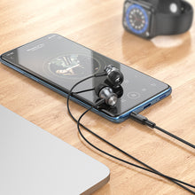 Заредете изображение във визуализатора на галерията – Borofone Earphones BM75 Platinum Metal grey
