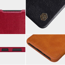 Заредете изображение във визуализатора на галерията – Nillkin Qin Leather case leather case with a flap wallet black
