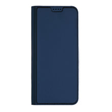 Заредете изображение във визуализатора на галерията – Dux Ducis Skin Pro case for Motorola Edge 30 Neo flip cover card wallet stand blue
