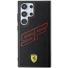 Заредете изображение във визуализатора на галерията – Original FERRARI hardcase Big SF Perforated FEHCS24LPINK for Samsung Galaxy  S24 Ultra Black
