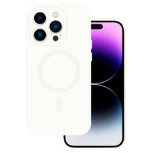 Заредете изображение във визуализатора на галерията – TEL PROTECT MagSilicone Case for Iphone 15 Plus White

