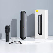 Заредете изображение във визуализатора на галерията – Baseus A1 mini wireless car vacuum cleaner 4000Pa, 30W black (VCAQ010001)
