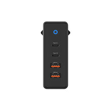 Заредете изображение във визуализатора на галерията – Amazing Thing Wall charger Thunder Pro GaN EUTH100W - 2xUSB + 2xType C - PD 100W black
