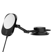 Заредете изображение във визуализатора на галерията – Spigen ITM35W ONETAP PRO 3 MAGNETIC MAGSAFE DASHBOARD CAR MOUNT WIRELESS CHARGER BLACK
