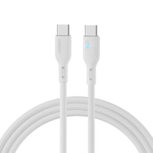 Заредете изображение във визуализатора на галерията – USB C - USB C cable 100W 2m Joyroom S-CC100A13 - white
