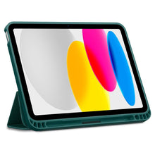 Заредете изображение във визуализатора на галерията – Spigen URBAN FIT IPAD 10.9 2022 MIDNIGHT GREEN
