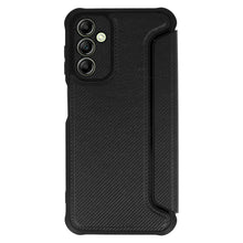 Заредете изображение във визуализатора на галерията – Razor Carbon Book Case for Samsung Galaxy A23 4G/5G black
