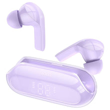Заредете изображение във визуализатора на галерията – HOCO bluetooth earphones Bright true ENC EW39 purple
