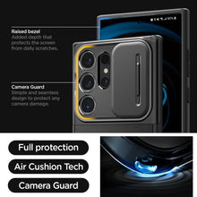Заредете изображение във визуализатора на галерията – SPIGEN Optik Armor case for SAMSUNG S24 ULTRA black
