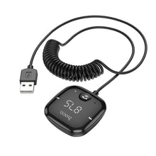 Заредете изображение във визуализатора на галерията – HOCO transmitter FM bluetooth AUX E65 Unity black
