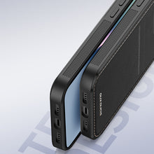 Заредете изображение във визуализатора на галерията – 3 in 1 Case for iPhone 14 / iPhone 13 with MagSafe Wallet RFID Blocking Stand Dux Ducis Rafi Mag - Black
