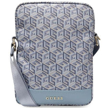 Заредете изображение във визуализатора на галерията – Guess GCube Stripe Tablet Bag for a 10'' tablet - blue
