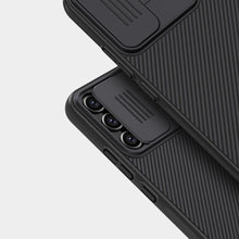 Заредете изображение във визуализатора на галерията – Nillkin CamShield Case | Armored Case for Samsung Galaxy A34 5G with Camera Cover | black
