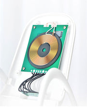Заредете изображение във визуализатора на галерията – Wireless Induction Charger QI Universal Fast Charge - FC08 with stand 15W WHITE (min. 2A)
