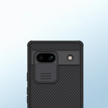 Заредете изображение във визуализатора на галерията – Google Pixel 7a Armored Case with Camera Cover Nillkin CamShield Pro Case - Black
