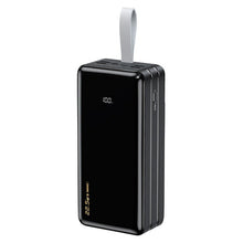 Заредете изображение във визуализатора на галерията – Remax Hunergy powerbank 60000mAh 22.5W 4x USB / 1x USB Type C black (RPP-173 Black)
