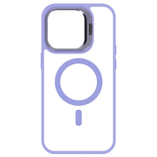 Заредете изображение във визуализатора на галерията – Tel Protect Kickstand Magsafe Case for Iphone 15 light purple
