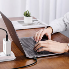 Заредете изображение във визуализатора на галерията – Ugreen cable cable USB C (male) - USB C (male) Thunderbolt 4 100W / 8K 60Hz / 40Gb/s 0.8m black (US501)
