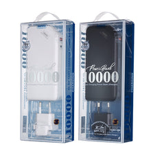 Заредете изображение във визуализатора на галерията – Remax power bank charger 22.5W 10000mAh EU / UK black (RPP-172-black)
