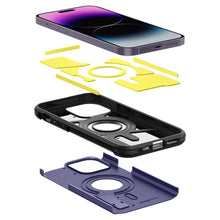 Заредете изображение във визуализатора на галерията – Spigen TOUGH ARMOR MAG MAGSAFE IPHONE 14 PRO MAX DEEP PURPLE
