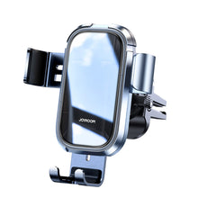 Заредете изображение във визуализатора на галерията – Joyroom gravitational air vent car holder gray (JR-ZS310)
