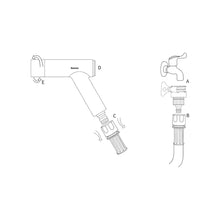 Заредете изображение във визуализатора на галерията – Car washer + 30m telescopic hose + Baseus GF3 universal connector - dark gray
