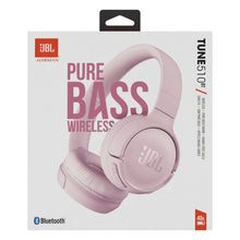 Заредете изображение във визуализатора на галерията – JBL Tune 510 BT wireless Bluetooth 5.0 headphones - pink
