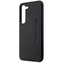 Заредете изображение във визуализатора на галерията – AMG AMHCS23SBLSCA S23 S911 black/black hardcase Carbon Stripe&amp;Embossed
