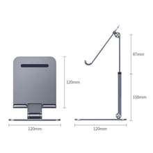 Заредете изображение във визуализатора на галерията – Ugreen stand foldable tablet stand gray (LP241)
