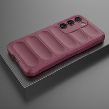 Заредете изображение във визуализатора на галерията – Magic Shield Case for Samsung Galaxy S23 flexible armored cover burgundy
