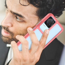 Заредете изображение във визуализатора на галерията – Outer Space Case Xiaomi Poco F4 5G cover with a flexible frame red
