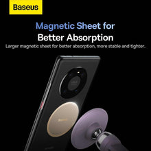 Заредете изображение във визуализатора на галерията – Baseus car holder to air vent magnetic ca01 purple succ000105 - TopMag
