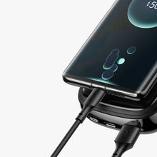 Заредете изображение във визуализатора на галерията – Baseus Qpow Digital Display powerbank with fast charging 20000mAh 22.5W QC/PD/SCP/FCP with built-in USB-C cable black
