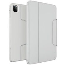 Заредете изображение във визуализатора на галерията – Uniq Rovus case for iPad Pro 11 (2021-2022) / Air 10.9" (2020-2022) gray/chalk gray Magnetic Case

