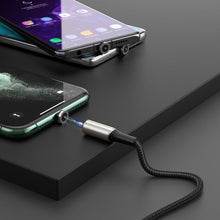 Заредете изображение във визуализатора на галерията – Baseus Zinc magnetic USB cable - Lightning 1.5A 2m black (CALXC-I01)
