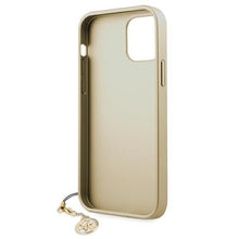 Заредете изображение във визуализатора на галерията – Guess GUHCP12SGF4GGR iPhone 12 mini 5,4" szary/grey hardcase 4G Charms Collection
